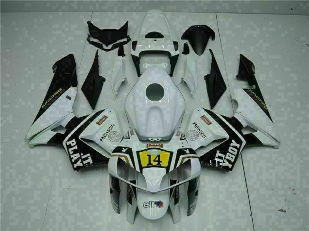 Loja Carenagem Moto Honda CBR 600RR 05-06 - Branco Playboy 14 Loja Carenagem Moto Honda CBR 600RR 05-06 - Branco Playboy 14