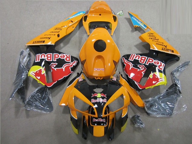 Loja Carenagem Moto Honda CBR 600RR 05-06 - Laranja Preto Red Bull Loja Carenagem Moto Honda CBR 600RR 05-06 - Laranja Preto Red Bull