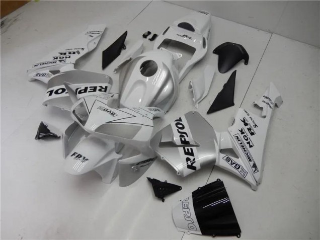 Loja Carenagem Moto Honda CBR 600RR 05-06 - Prata Branco Preto Repsol Loja Carenagem Moto Honda CBR 600RR 05-06 - Prata Branco Preto Repsol