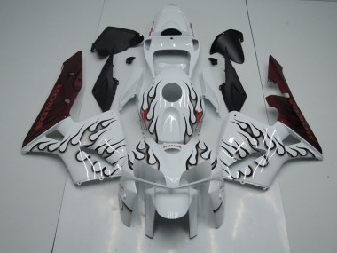 Loja Carenagem Moto Honda CBR 600RR 05-06 - Preto Chama