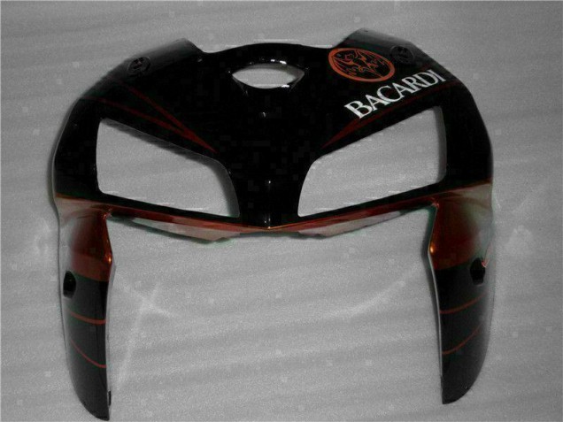 Loja Carenagem Moto Honda CBR 600RR 05-06 - Preto Laranja BACARDI