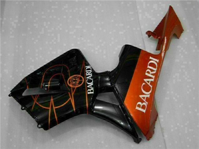 Loja Carenagem Moto Honda CBR 600RR 05-06 - Preto Laranja BACARDI
