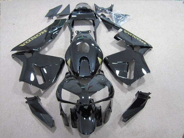 Loja Carenagem Moto Honda CBR 600RR 05-06 - Preto Ouro Decalque Loja Carenagem Moto Honda CBR 600RR 05-06 - Preto Ouro Decalque