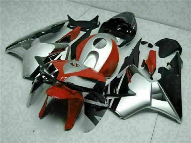 Loja Carenagem Moto Honda CBR 600RR 05-06 - Preto Prata Vermelho