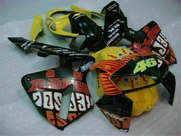 Loja Carenagem Moto Honda CBR 600RR 05-06 - Preto Vermelho Amarelo 46 Loja Carenagem Moto Honda CBR 600RR 05-06 - Preto Vermelho Amarelo 46