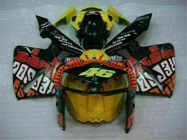 Loja Carenagem Moto Honda CBR 600RR 05-06 - Preto Vermelho Amarelo 46