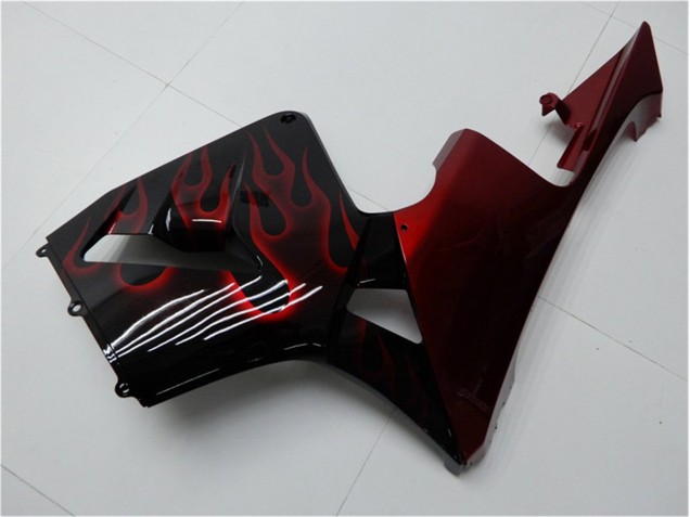 Loja Carenagem Moto Honda CBR 600RR 05-06 - Vermelho Chama Preto Loja Carenagem Moto Honda CBR 600RR 05-06 - Vermelho Chama Preto