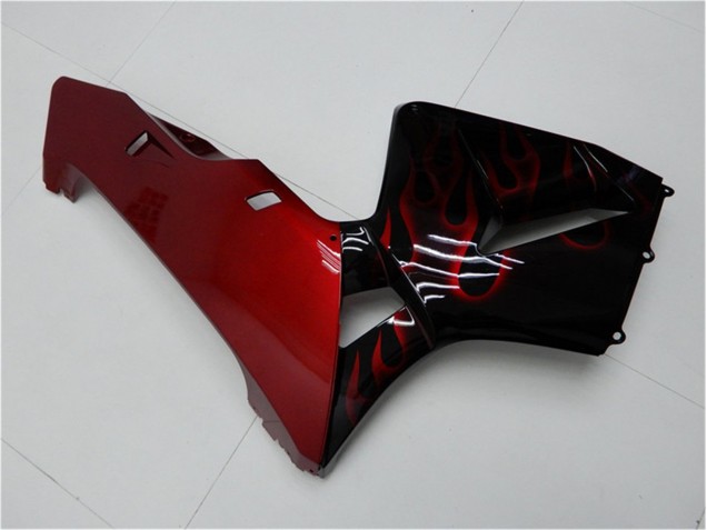 Loja Carenagem Moto Honda CBR 600RR 05-06 - Vermelho Chama Preto Loja Carenagem Moto Honda CBR 600RR 05-06 - Vermelho Chama Preto