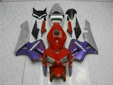 Loja Carenagem Moto Honda CBR 600RR 05-06 - Vermelho Roxo