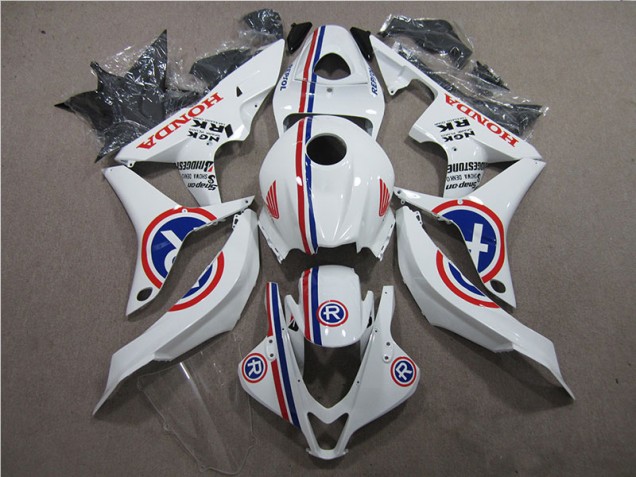 Loja Carenagem Moto Honda CBR 600RR 07-08 - Branco R Loja Carenagem Moto Honda CBR 600RR 07-08 - Branco R