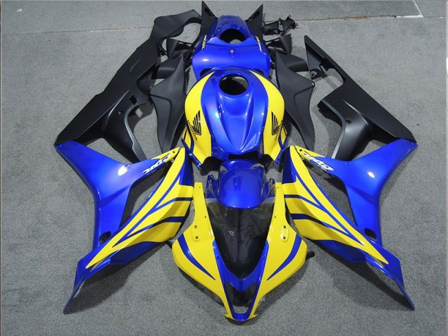 Loja Carenagem Moto Honda CBR 600RR 07-08 - Preto Azul Amarelo Loja Carenagem Moto Honda CBR 600RR 07-08 - Preto Azul Amarelo