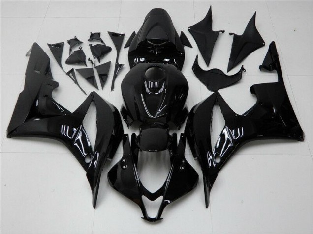 Loja Carenagem Moto Honda CBR 600RR 07-08 - Preto Brilhante Loja Carenagem Moto Honda CBR 600RR 07-08 - Preto Brilhante