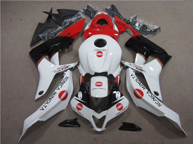 Loja Carenagem Moto Honda CBR 600RR 07-08 - Vermelho Branco Preto Konica Minolta Loja Carenagem Moto Honda CBR 600RR 07-08 - Vermelho Branco Preto Konica Minolta