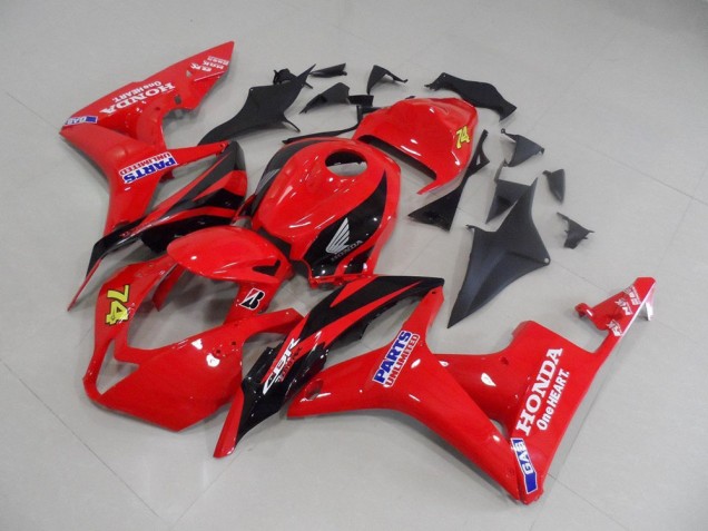 Loja Carenagem Moto Honda CBR 600RR 07-08 - Vermelho Preto Corrida Loja Carenagem Moto Honda CBR 600RR 07-08 - Vermelho Preto Corrida
