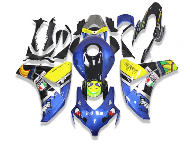 Loja Carenagem Moto Honda CBR 600RR 09-12 - Azul Tubarão Loja Carenagem Moto Honda CBR 600RR 09-12 - Azul Tubarão