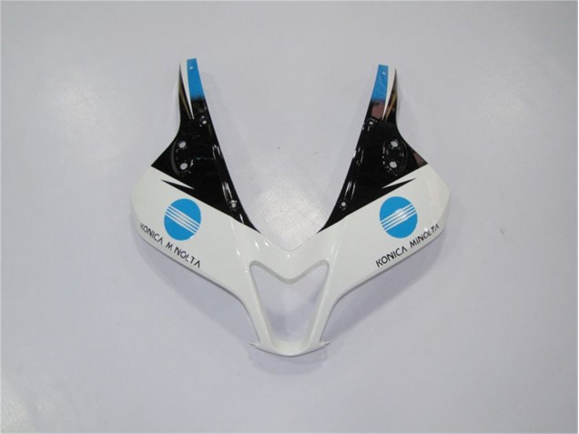 Loja Carenagem Moto Honda CBR 600RR 09-12 - Branco Azul Preto Loja Carenagem Moto Honda CBR 600RR 09-12 - Branco Azul Preto