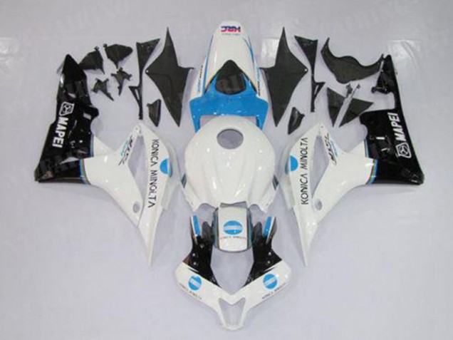 Loja Carenagem Moto Honda CBR 600RR 09-12 - Branco Azul Preto Loja Carenagem Moto Honda CBR 600RR 09-12 - Branco Azul Preto
