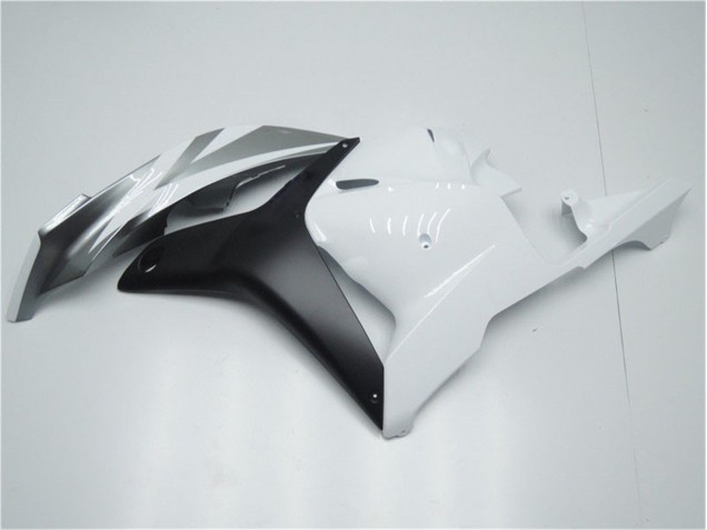 Loja Carenagem Moto Honda CBR 600RR 09-12 - Branco Prata Preto Loja Carenagem Moto Honda CBR 600RR 09-12 - Branco Prata Preto