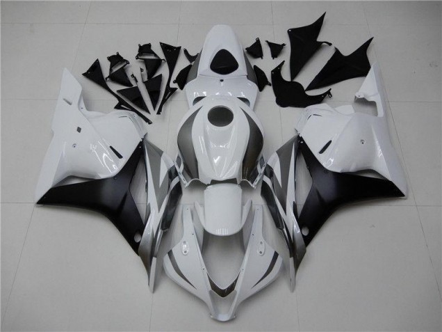 Loja Carenagem Moto Honda CBR 600RR 09-12 - Branco Prata Preto Loja Carenagem Moto Honda CBR 600RR 09-12 - Branco Prata Preto