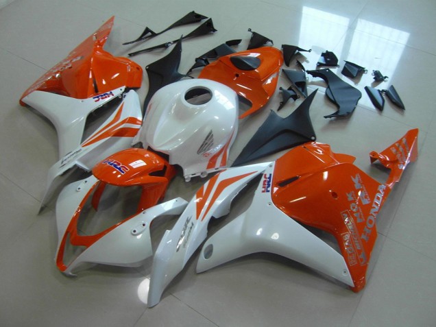 Loja Carenagem Moto Honda CBR 600RR 09-12 - Laranja Branco Pérola Loja Carenagem Moto Honda CBR 600RR 09-12 - Laranja Branco Pérola