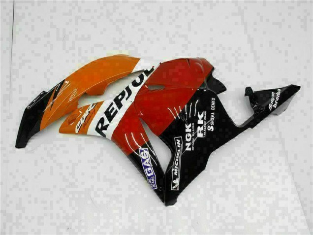 Loja Carenagem Moto Honda CBR 600RR 09-12 - Laranja Repsol Loja Carenagem Moto Honda CBR 600RR 09-12 - Laranja Repsol
