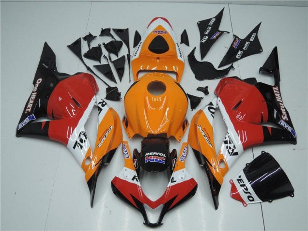 Loja Carenagem Moto Honda CBR 600RR 09-12 - Laranja Vermelho Preto Repsol Loja Carenagem Moto Honda CBR 600RR 09-12 - Laranja Vermelho Preto Repsol