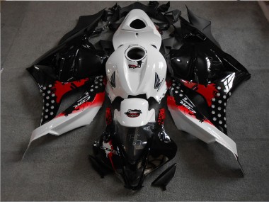 Loja Carenagem Moto Honda CBR 600RR 09-12 - Preto Branco Vermelho