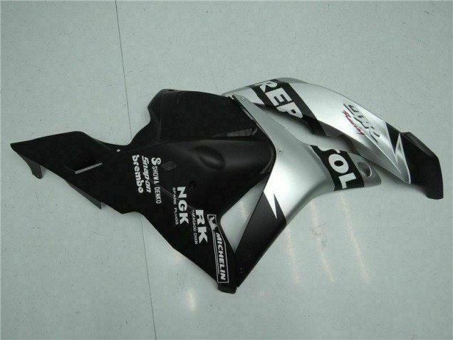 Loja Carenagem Moto Honda CBR 600RR 09-12 - Preto Prata Repsol Loja Carenagem Moto Honda CBR 600RR 09-12 - Preto Prata Repsol