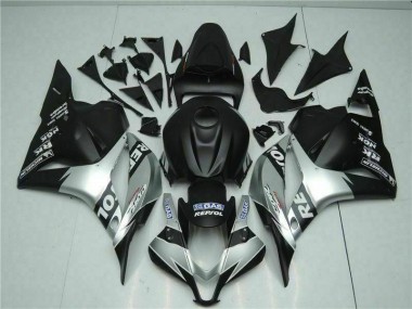 Loja Carenagem Moto Honda CBR 600RR 09-12 - Preto Prata Repsol