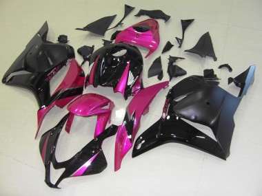 Loja Carenagem Moto Honda CBR 600RR 09-12 - Rosa Preto
