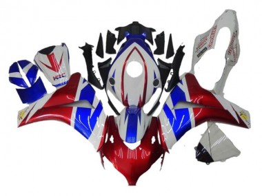 Loja Carenagem Moto Honda CBR 600RR 09-12 - Vermelho Azul Branco