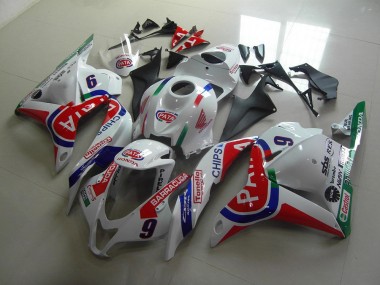 Loja Carenagem Moto Honda CBR 600RR 09-12 - Vermelho Branco Pata