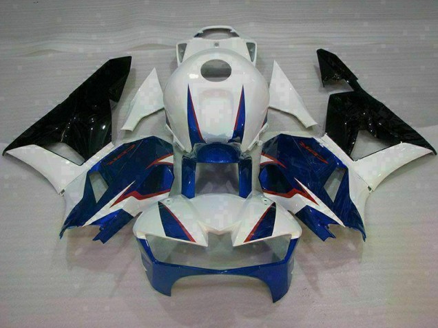 Loja Carenagem Moto Honda CBR 600RR 13-21 - Azul Branco Loja Carenagem Moto Honda CBR 600RR 13-21 - Azul Branco