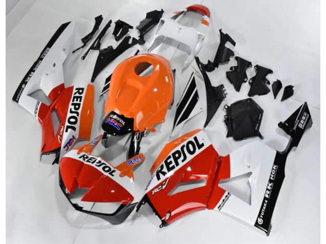Loja Carenagem Moto Honda CBR 600RR 13-21 - Vermelho Branco Laranja Repsol Loja Carenagem Moto Honda CBR 600RR 13-21 - Vermelho Branco Laranja Repsol