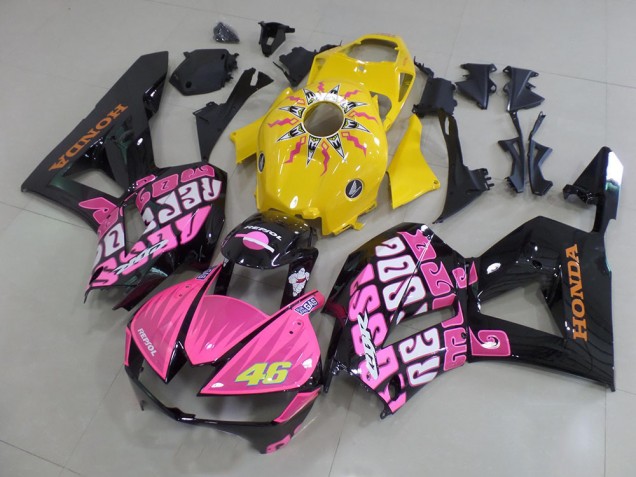 Loja Carenagem Moto Honda CBR 900RR 893 92-93 - Amarelo Rosa Rossi Loja Carenagem Moto Honda CBR 900RR 893 92-93 - Amarelo Rosa Rossi