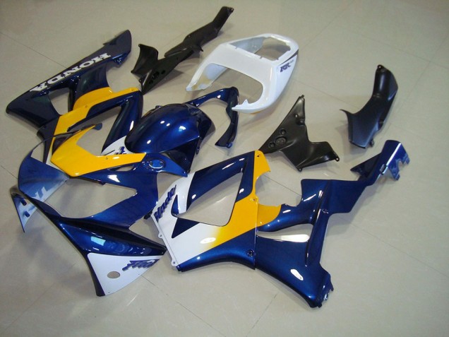 Loja Carenagem Moto Honda CBR 900RR 929 00-01 - Azul Escuro Amarelo Branco Loja Carenagem Moto Honda CBR 900RR 929 00-01 - Azul Escuro Amarelo Branco