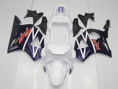 Loja Carenagem Moto Honda CBR 900RR 954 02-03 - Azul Escuro Branco