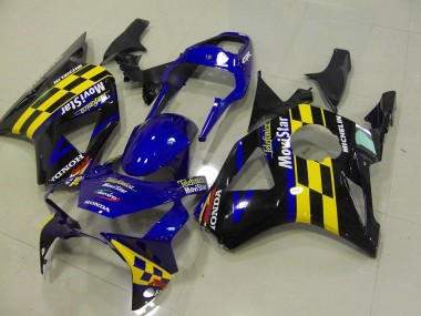 Loja Carenagem Moto Honda CBR 900RR 954 02-03 - Azul Movistar