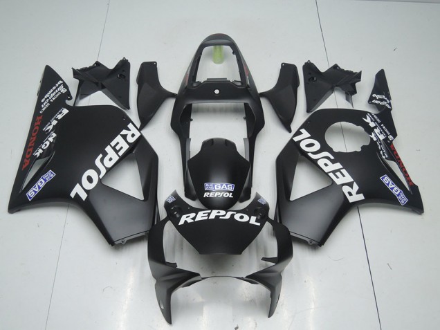 Loja Carenagem Moto Honda CBR 900RR 954 02-03 - Preto Fosco Repsol Loja Carenagem Moto Honda CBR 900RR 954 02-03 - Preto Fosco Repsol