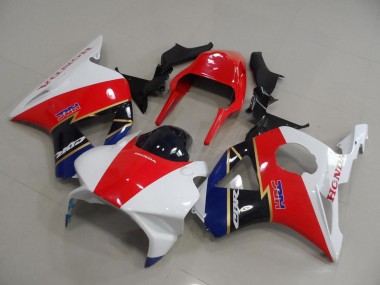 Loja Carenagem Moto Honda CBR 900RR 954 02-03 - Vermelho Branco Azul Escuro
