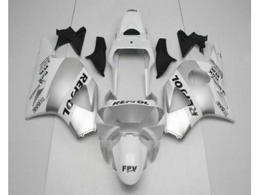 Loja Carenagem Moto Honda CBR 900RR 954RR 02-03 - Branco Prata Preto Repsol