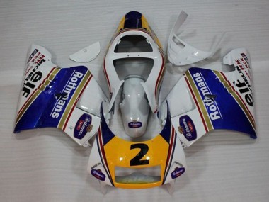 Loja Carenagem Moto Honda NSR 250 MC28 P4 94-96 - Branco Azul Amarelo