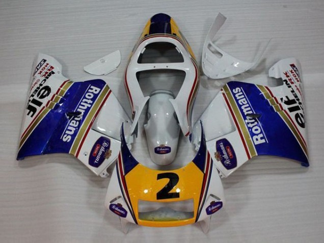 Loja Carenagem Moto Honda NSR 250 MC28 P4 94-96 - Branco Azul Amarelo Loja Carenagem Moto Honda NSR 250 MC28 P4 94-96 - Branco Azul Amarelo