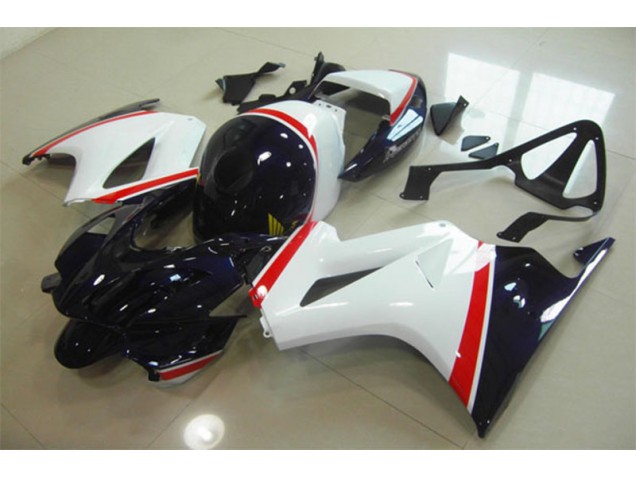 Loja Carenagem Moto Honda VFR 800 02-13 - Branco Azul Loja Carenagem Moto Honda VFR 800 02-13 - Branco Azul