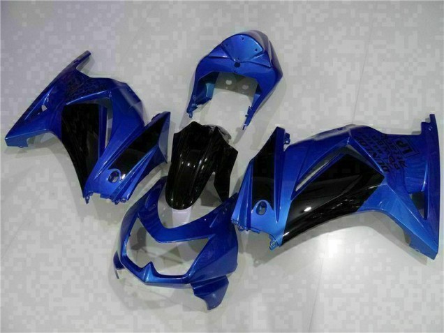 Loja Carenagem Moto Kawasaki EX250 08-12 - Azul Preto Loja Carenagem Moto Kawasaki EX250 08-12 - Azul Preto