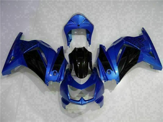 Loja Carenagem Moto Kawasaki EX250 08-12 - Azul Preto Loja Carenagem Moto Kawasaki EX250 08-12 - Azul Preto