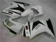 Loja Carenagem Moto Kawasaki EX250 08-12 - Branco Preto Loja Carenagem Moto Kawasaki EX250 08-12 - Branco Preto