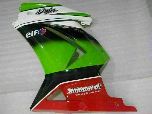 Loja Carenagem Moto Kawasaki EX250 08-12 - Branco Verde Preto Ninja Loja Carenagem Moto Kawasaki EX250 08-12 - Branco Verde Preto Ninja