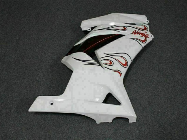 Loja Carenagem Moto Kawasaki EX250 08-12 - Branco Vermelho Loja Carenagem Moto Kawasaki EX250 08-12 - Branco Vermelho