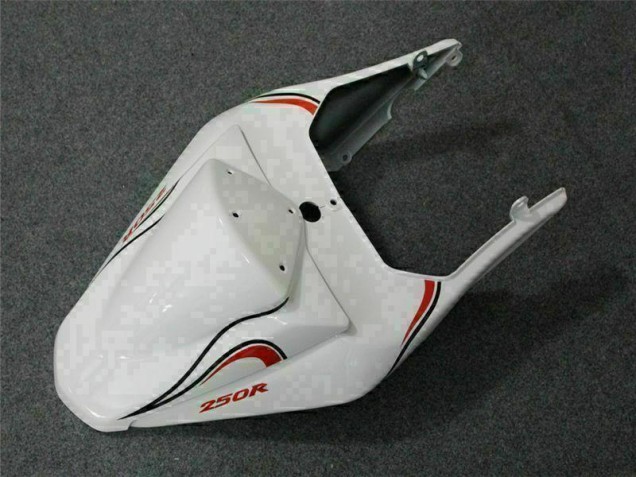 Loja Carenagem Moto Kawasaki EX250 08-12 - Branco Vermelho Loja Carenagem Moto Kawasaki EX250 08-12 - Branco Vermelho